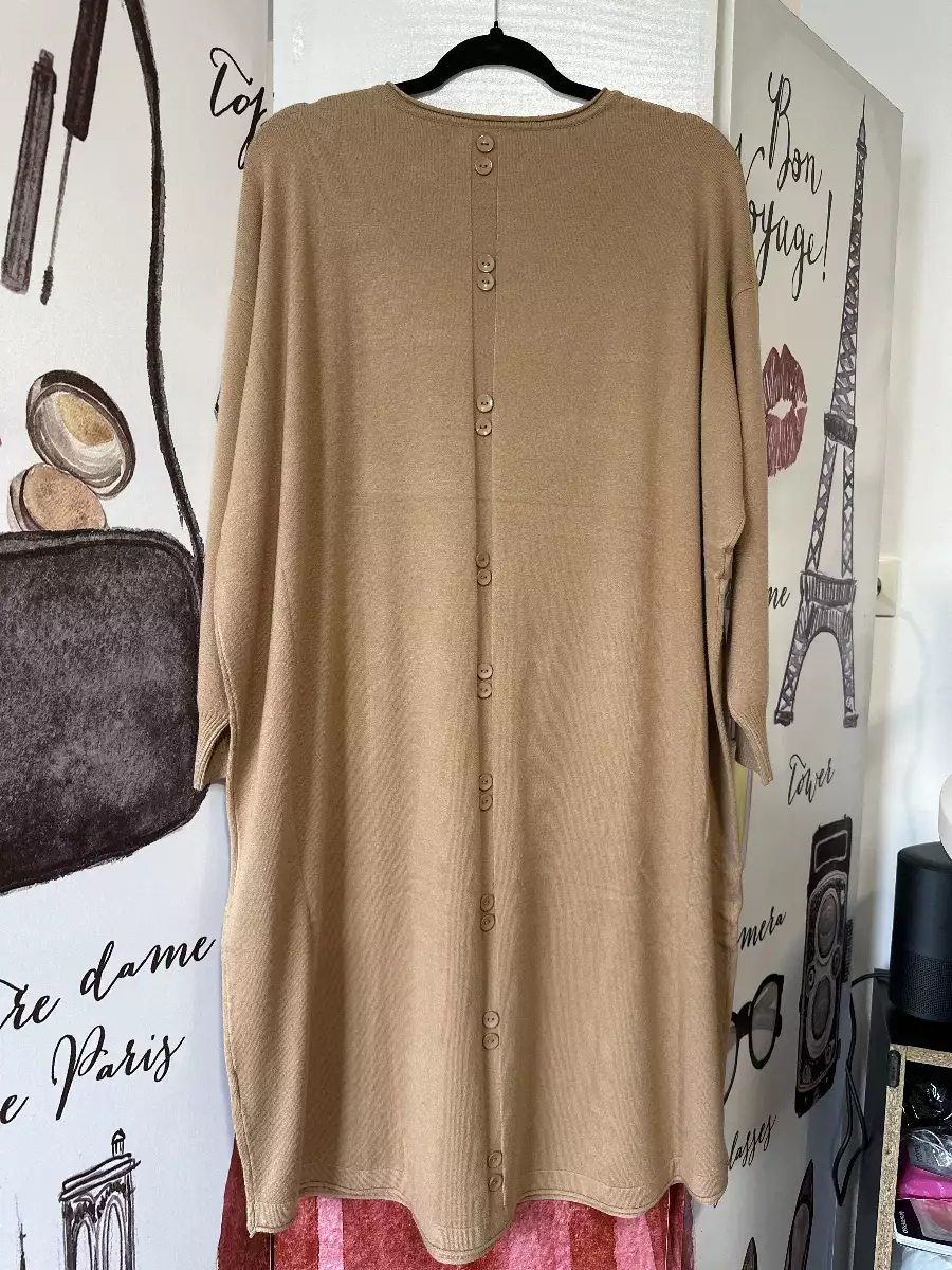 Robe en laine  camel