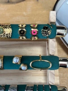 Bague  feuilles