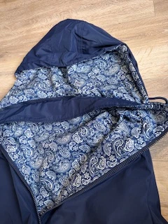 parka réversible marine