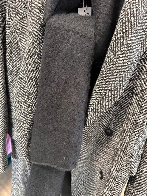 Manteau à chevrons