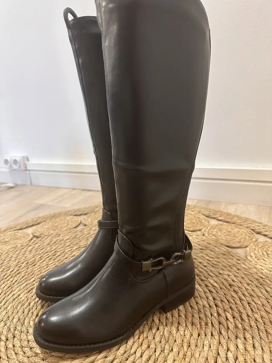 Bottes cavalières noires