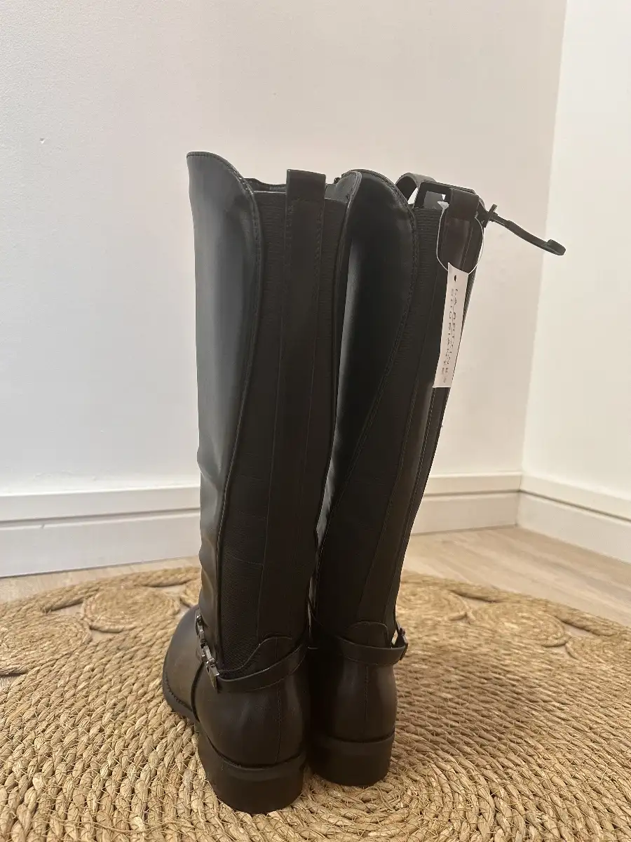 Bottes cavalières noires