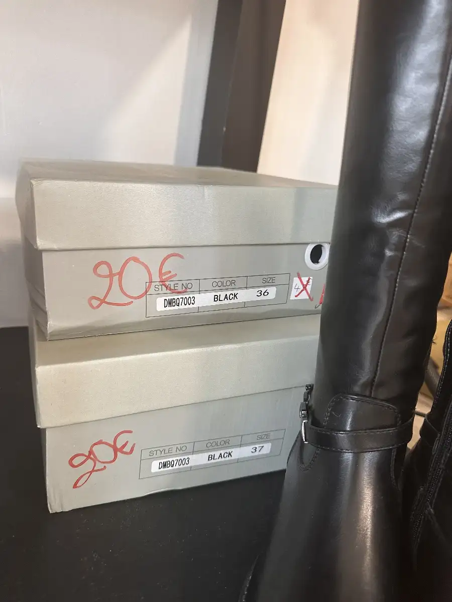 Bottes cavalières noires